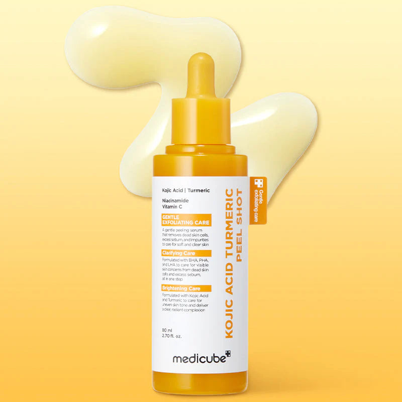 KOJIC ACID TURMERIC PEEL SHOT – Medicube (80ml)