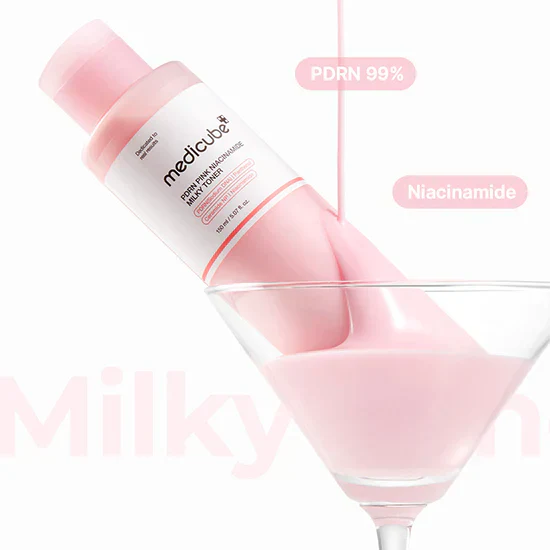 PDRN PINK NIACINAMIDE MILKY TONER 150ml – Medicube