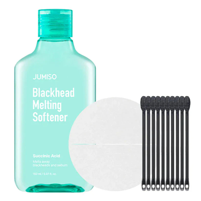 Blackhead melting softner 150ml + cotton pad(40pads) + cotton Swab 10ea Jumiso