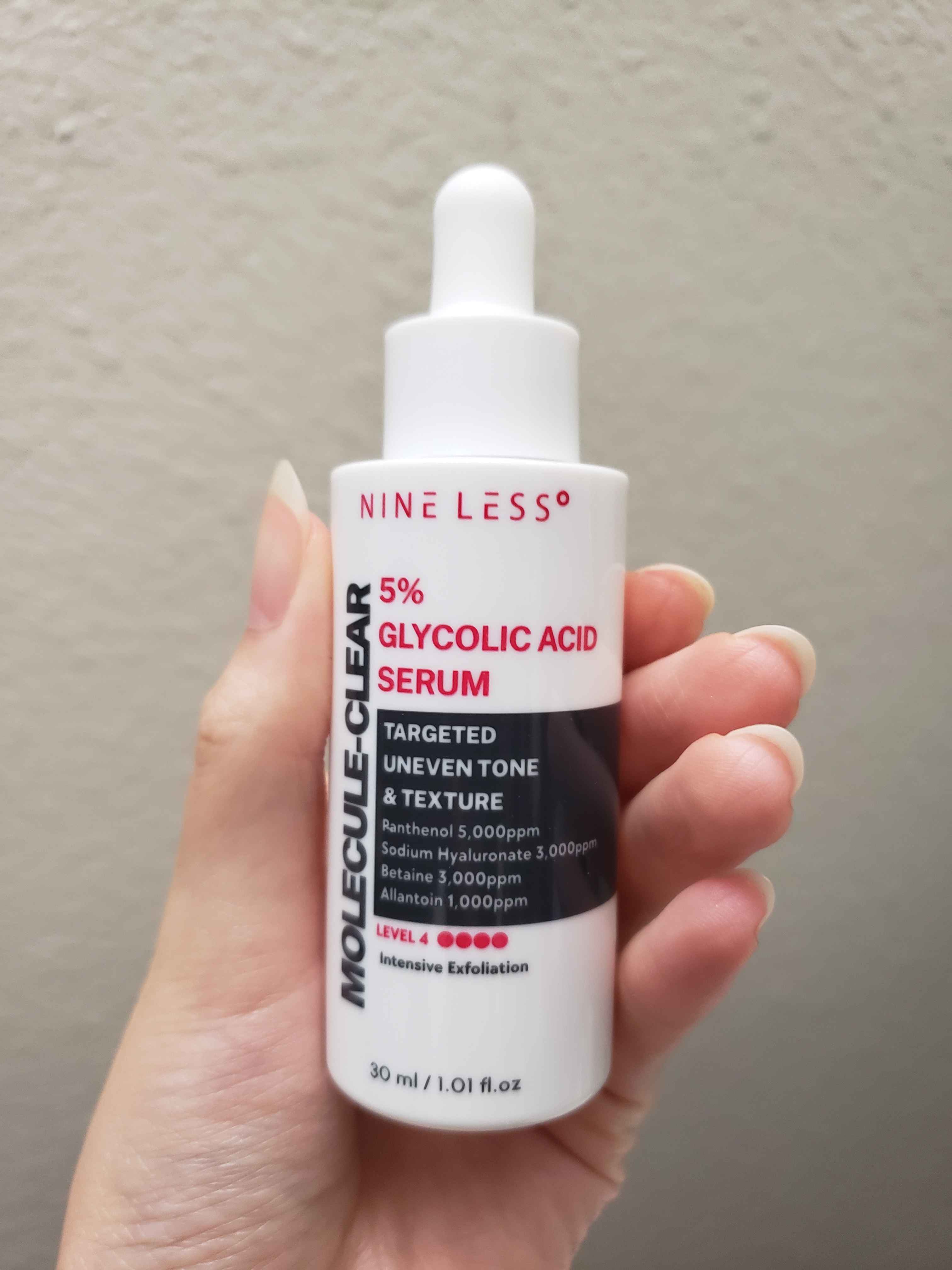 (RENEW) Molecule-Clear 5% Glycolic Acid Serum 30ml NINE LESS