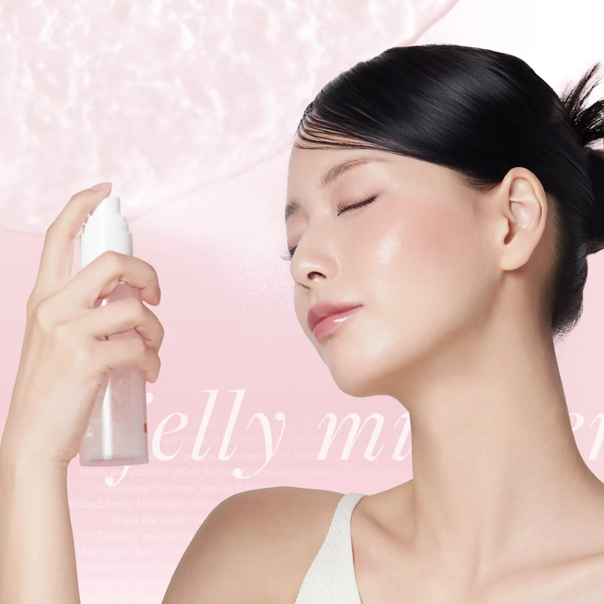 PDRN PINK COLLAGEN GLOW JELLY MIST SERUM 100ml – Medicube
