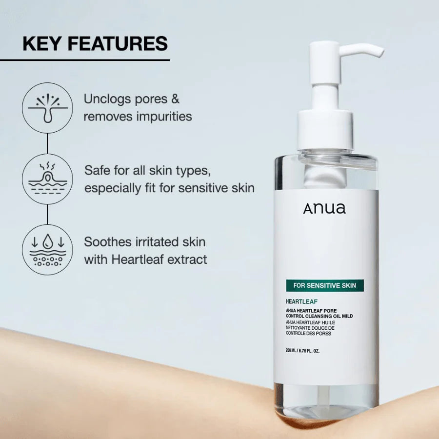 HEARTLEAF PORE CONTROL CLEANSING OIL 200ml