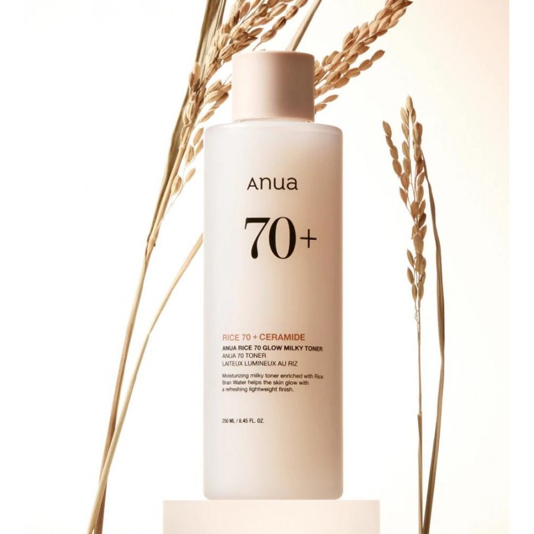 RICE 70 GLOW MILKY TONER 250ml - Anua