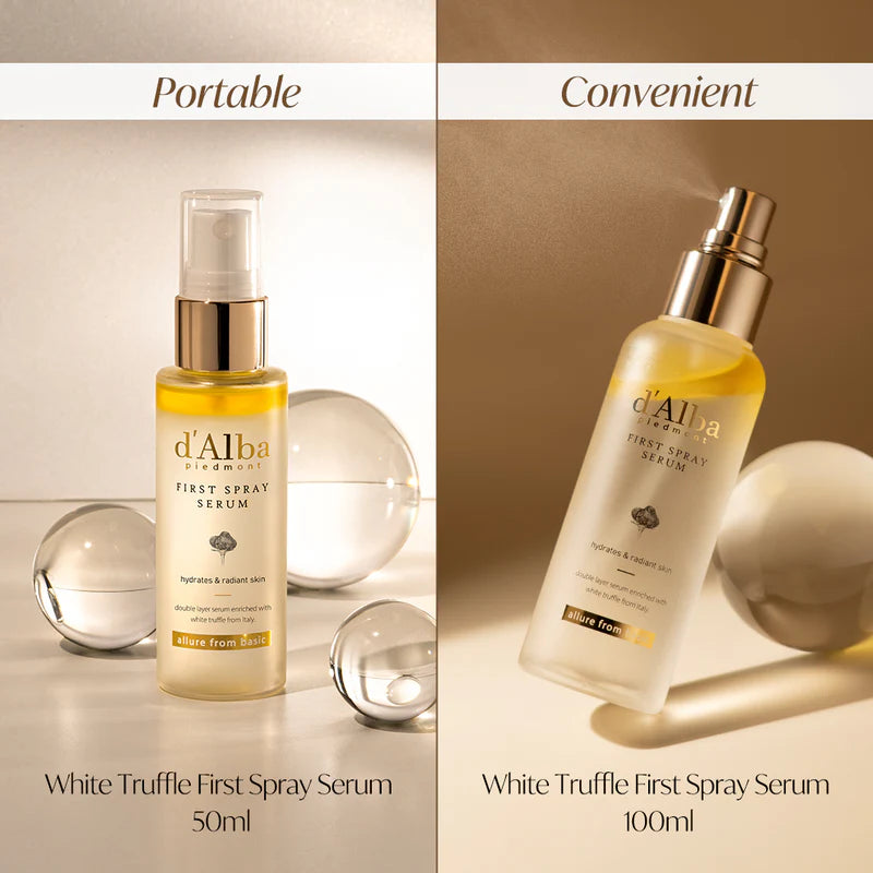 White truffle First Spray Serum 100ml (vegan) - D'alba