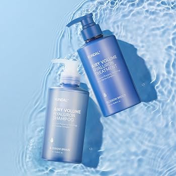AIRY VOLUME HYALURON EDITION BLOSSOM BREEZE (Shampoo 300ml + Treatment 300ml) – KUNDAL