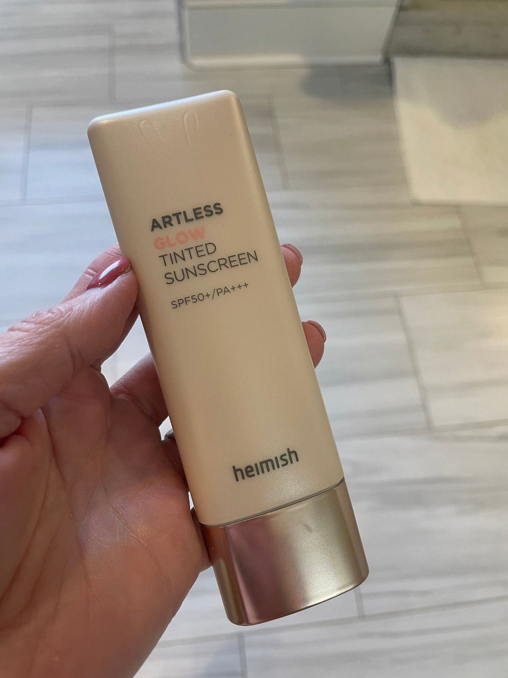 HEIMISH Artless Glow Tinted Sunscreen Shine Beige SPF50+ PA+++ 40ML