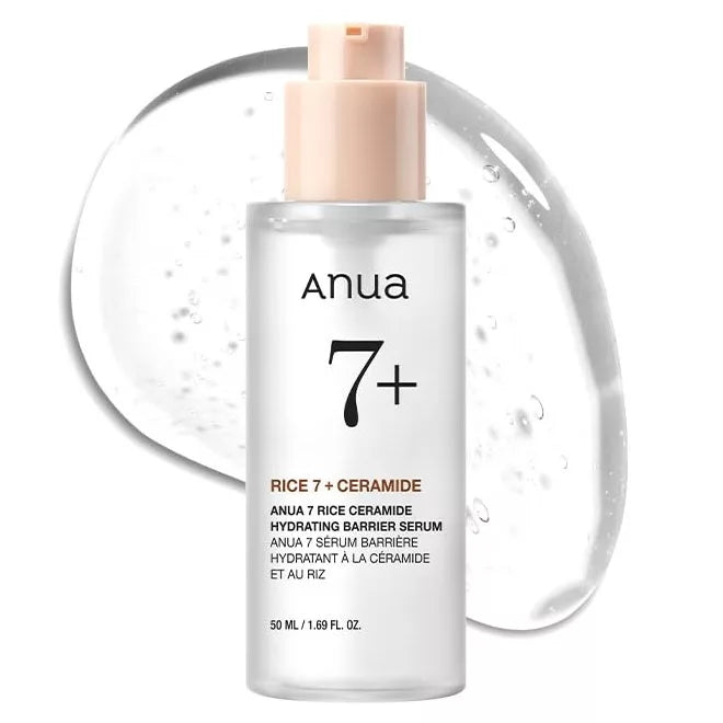 ANUA Rice 7 Ceramide Hydrating Barrier Serum – 50ml