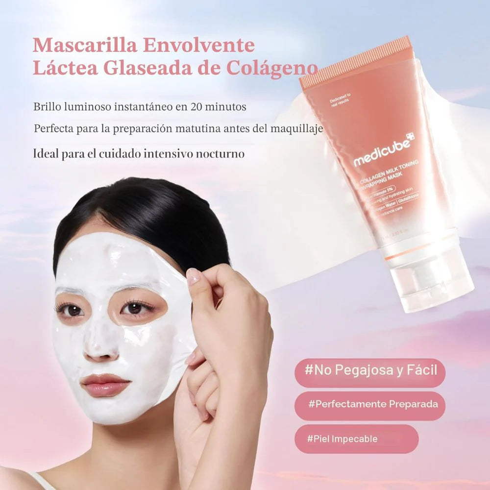 COLLAGEN MILK TONING WRAPPING MASK 75ml – Medicube