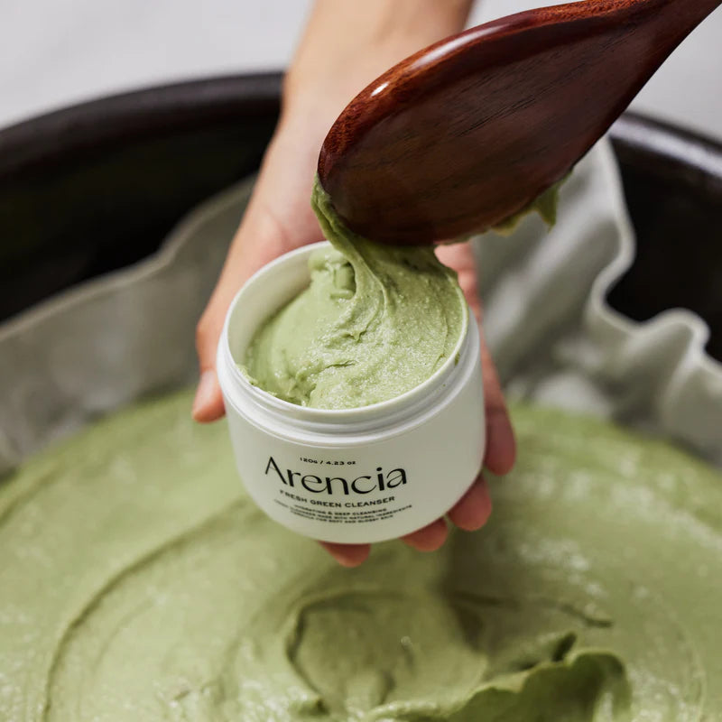 FRESH GREEN RICE MOCHI CLEANSER 120G | ARENCIA