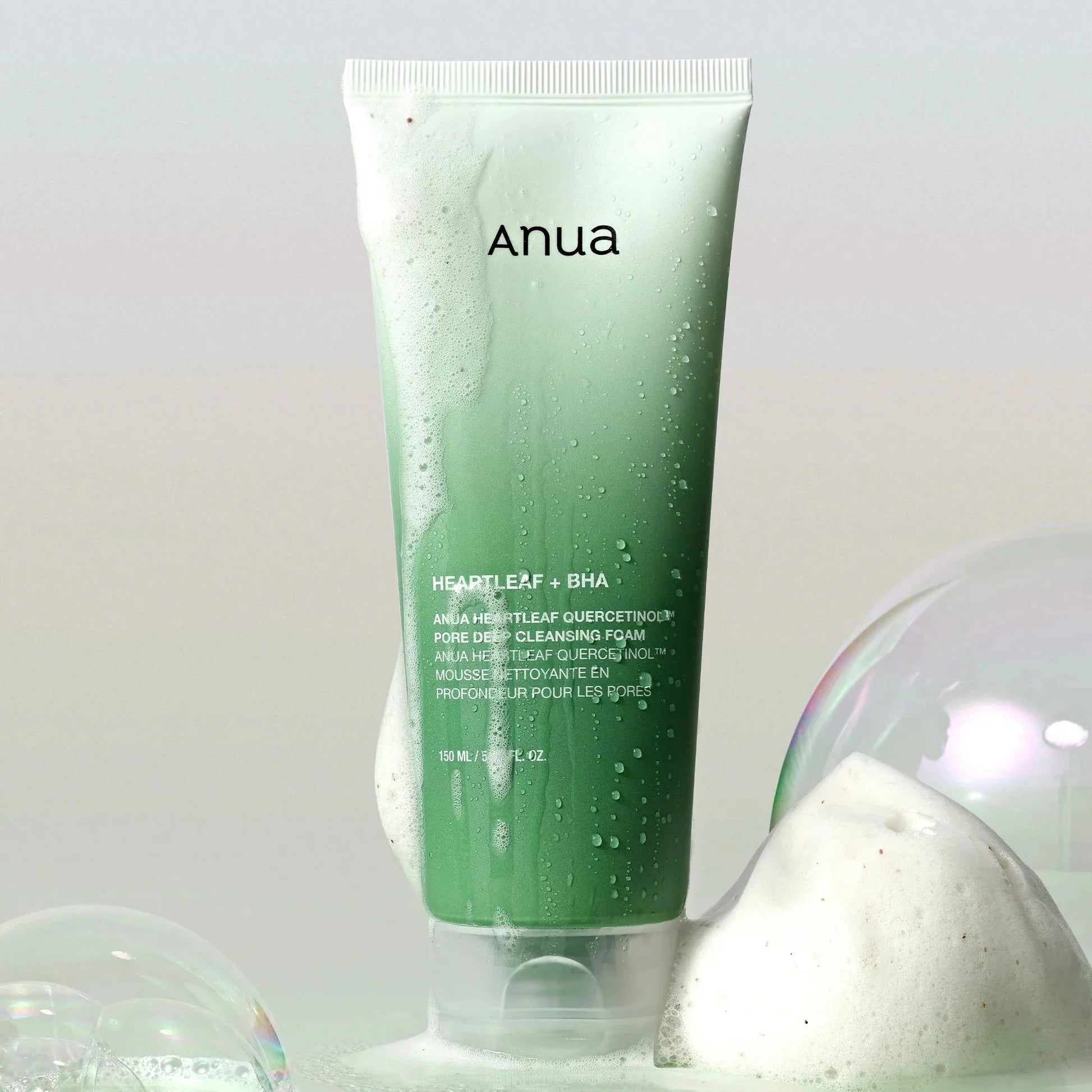 ANUA Heartleaf Quercetinol Pore Deep Cleansing Foam 150ml (Renew)