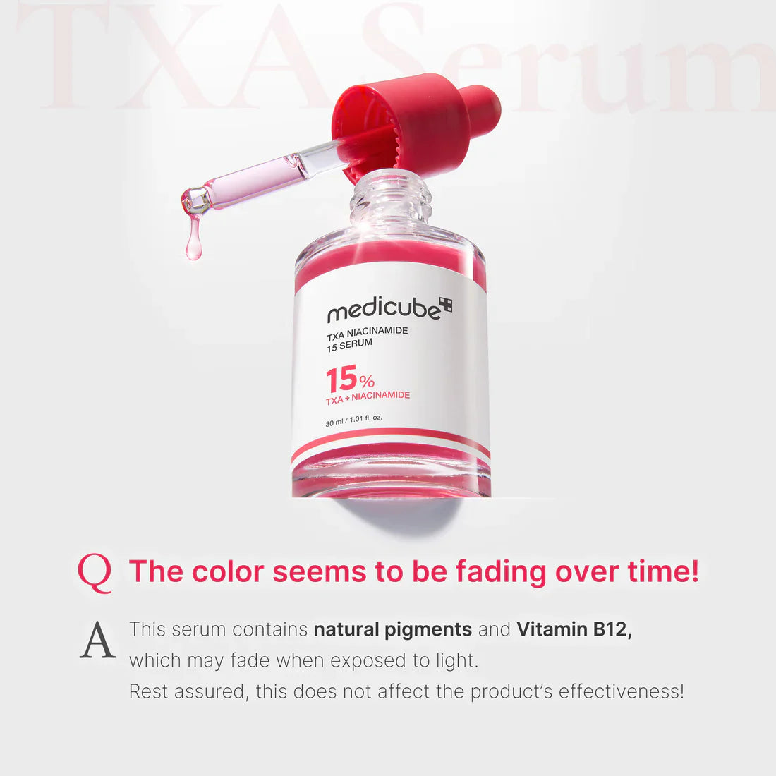 TXA NIACINAMAIDE 15 SERUM 30ml	- Medicube