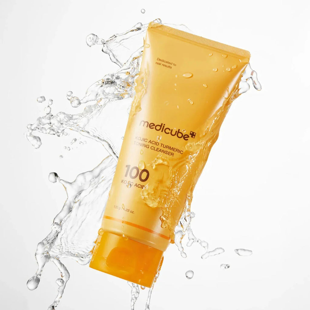 KOJIC ACID TURMERIC TONING CLEANSER 120g – Medicube foam