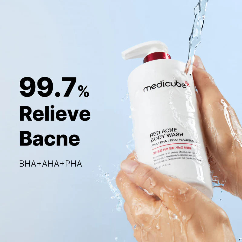 RED ACNE BODY WASH 2.0 400g – Medicube