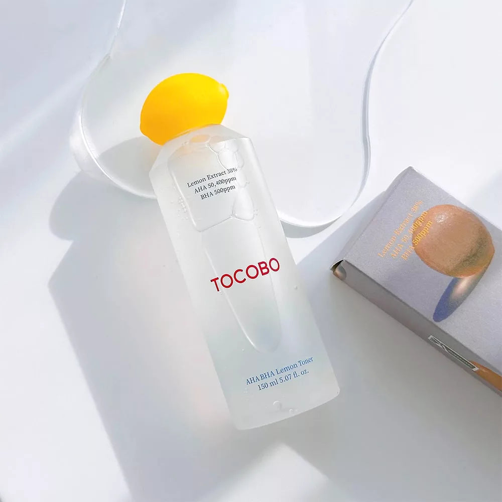 AHA BHA LEMON TONER 150mL TOCOBO