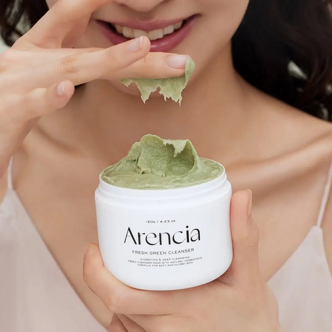 FRESH GREEN RICE MOCHI CLEANSER 120G | ARENCIA