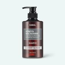 Honey &amp; Macadamia Nature Shampoo Cherry Blossom – 500ml | KUNDAL