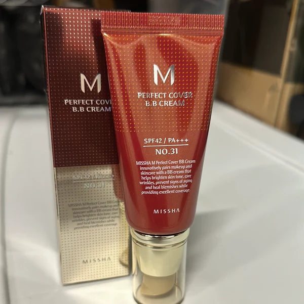 MISSHA Perfect Cover BB Cream No.31 SPF42 PA+++ –  BB Cream No.31