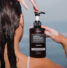 Honey &amp; Macadamia Nature Shampoo Cherry Blossom – 500ml | KUNDAL