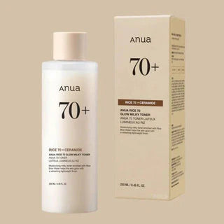 RICE 70 GLOW MILKY TONER 250ml - Anua