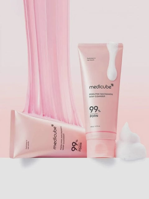 PDRN PINK NIACINEAMIDE WHIP CLEANSER 120g	 Medicube foam