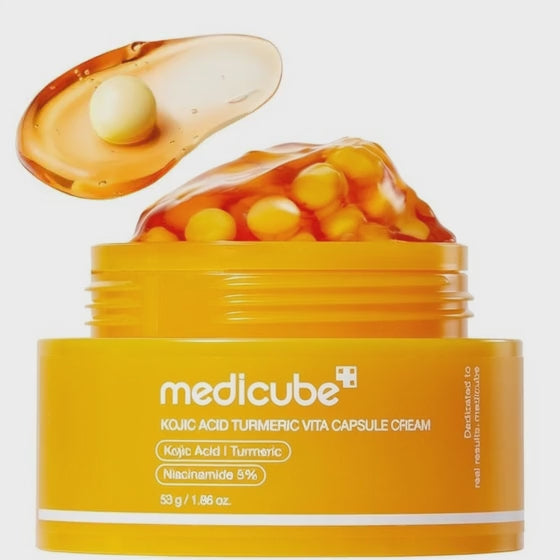 KOJIC ACID TURMERIC VITA CAPSULE CREAM Medicube