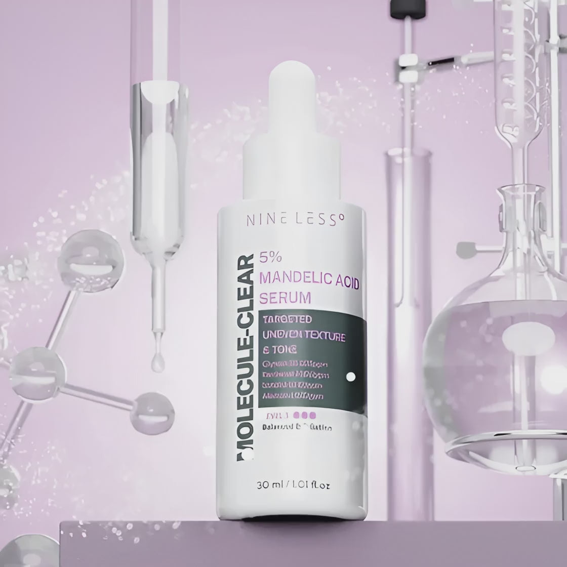 (RENEW) Molecule-Clear 5% Mandelic Acid Serum 30ml NINE LESS