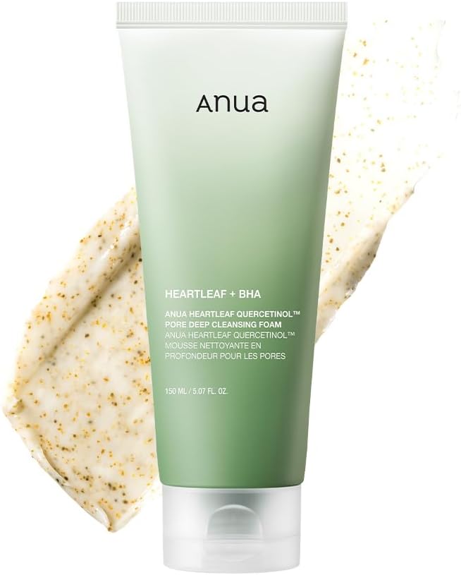 ANUA Heartleaf Quercetinol Pore Deep Cleansing Foam 150ml (Renew)