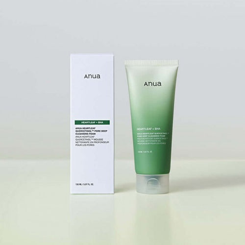 ANUA Heartleaf Quercetinol Pore Deep Cleansing Foam 150ml (Renew)